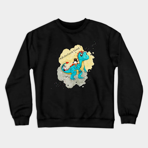 Adventure time Crewneck Sweatshirt by Simoes Artistry